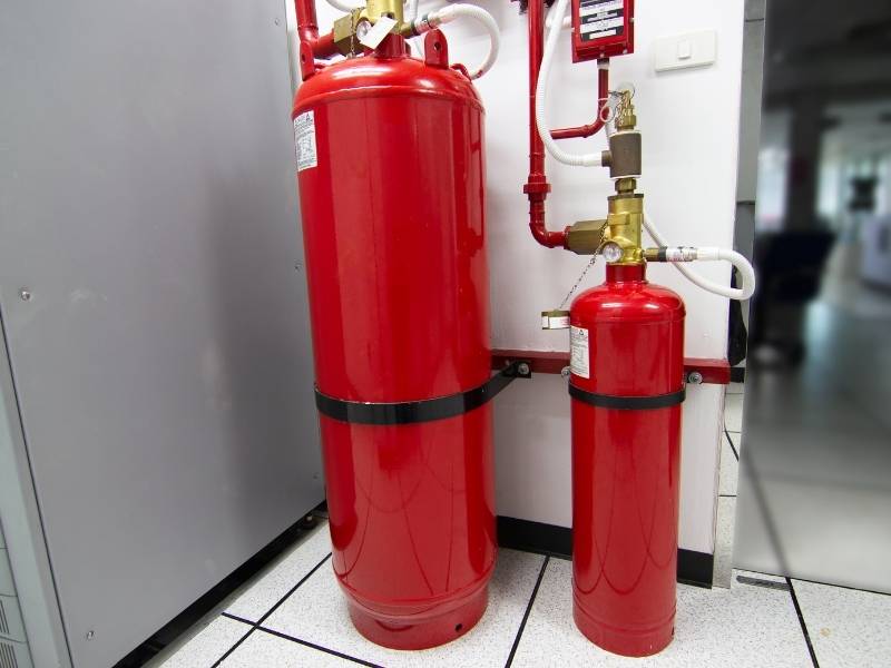 Berbagai Perangkat Input Yang Dipasang Untuk FM200 Fire Suppression